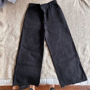 Wide Legged Linen Trousers